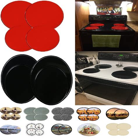 Electric stove burner covers - This wood stove top cover is an excellent solution for anyone looking to protect their stove top while also adding a touch of rustic charm to the home.
